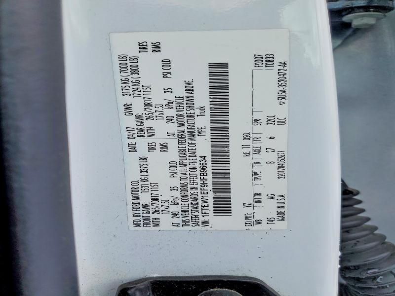 2017 Ford F150 Supercrew