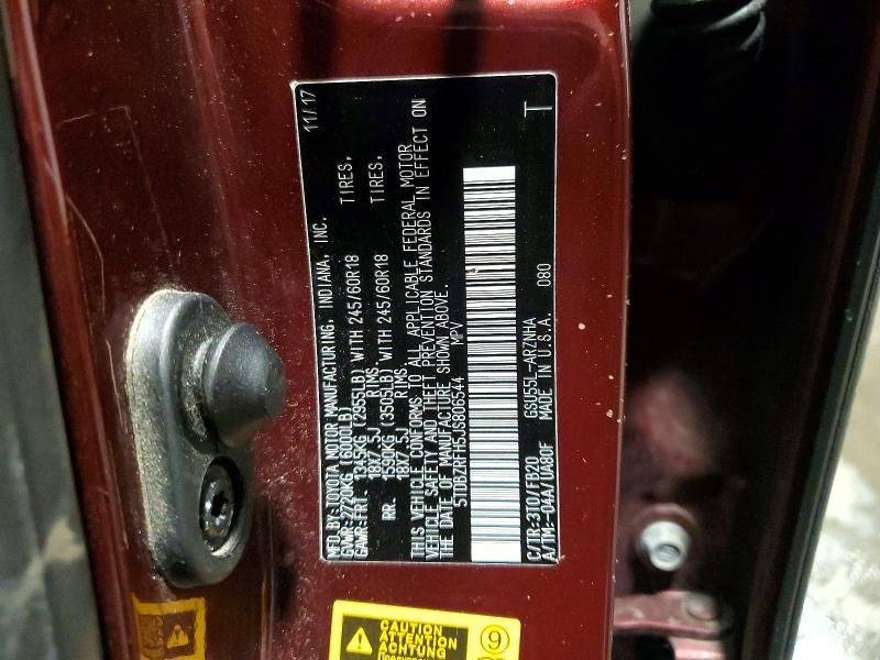 2018 Toyota Highlander le