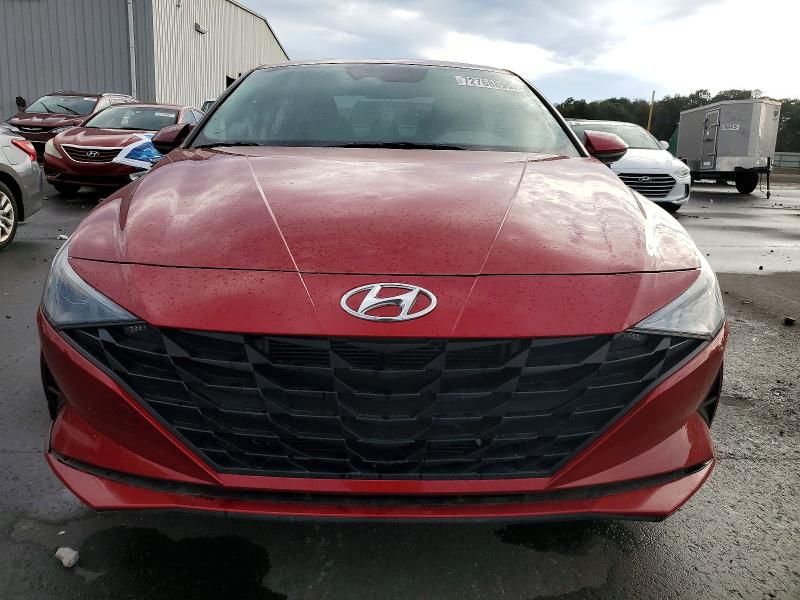 2022 Hyundai Elantra Blue