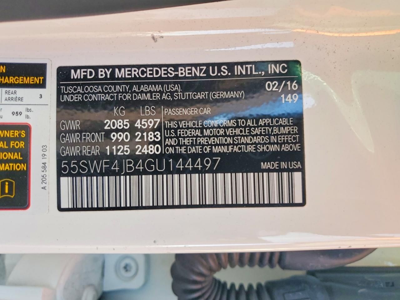 2016 Mercedes-Benz C300