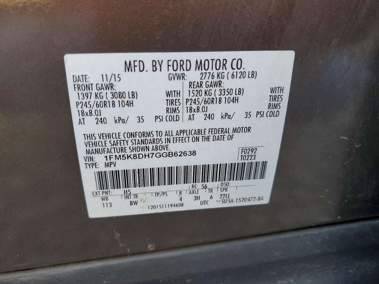 2016 Ford Explorer xlt