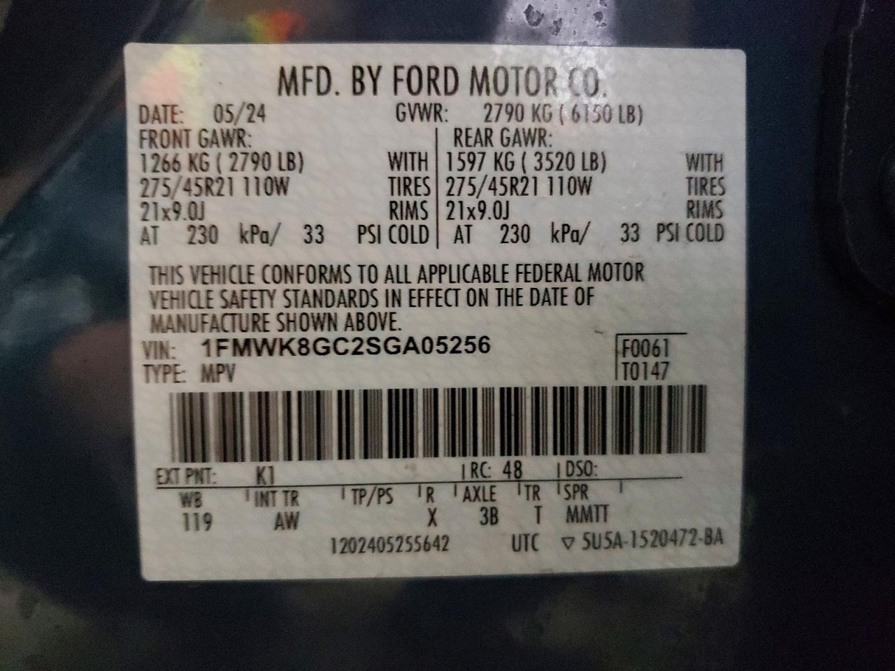 2025 Ford Explorer st