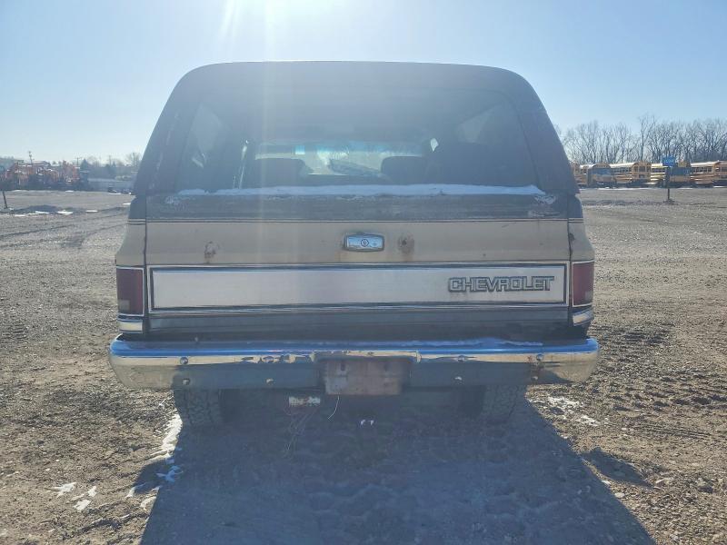 1986 Chevrolet Blazer K10