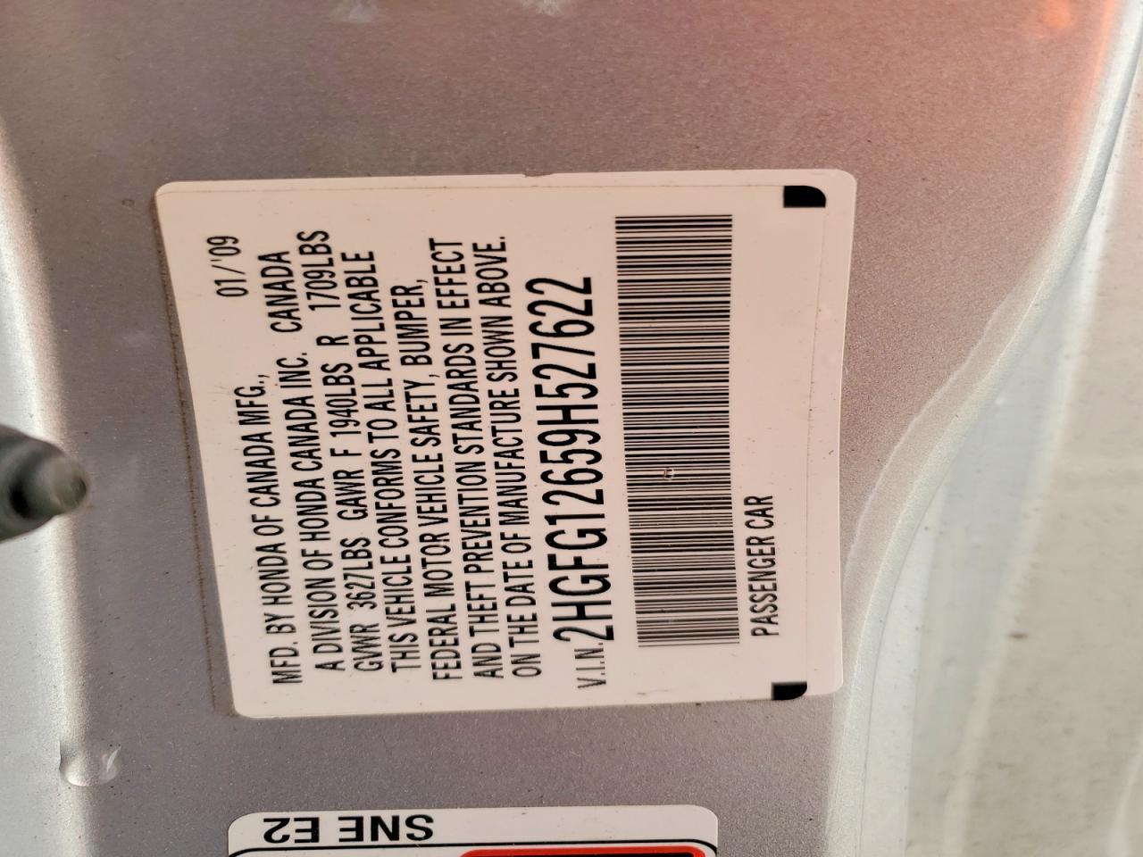 2009 Honda Civic lx