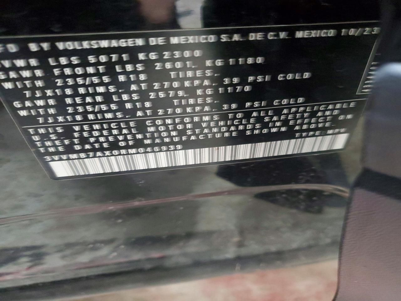 2024 Volkswagen Tiguan se