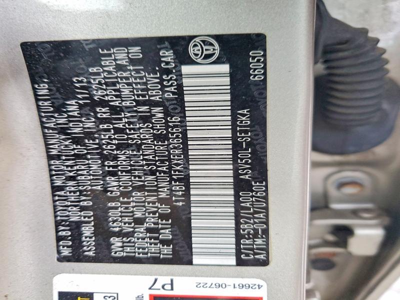 2014 Toyota Camry l