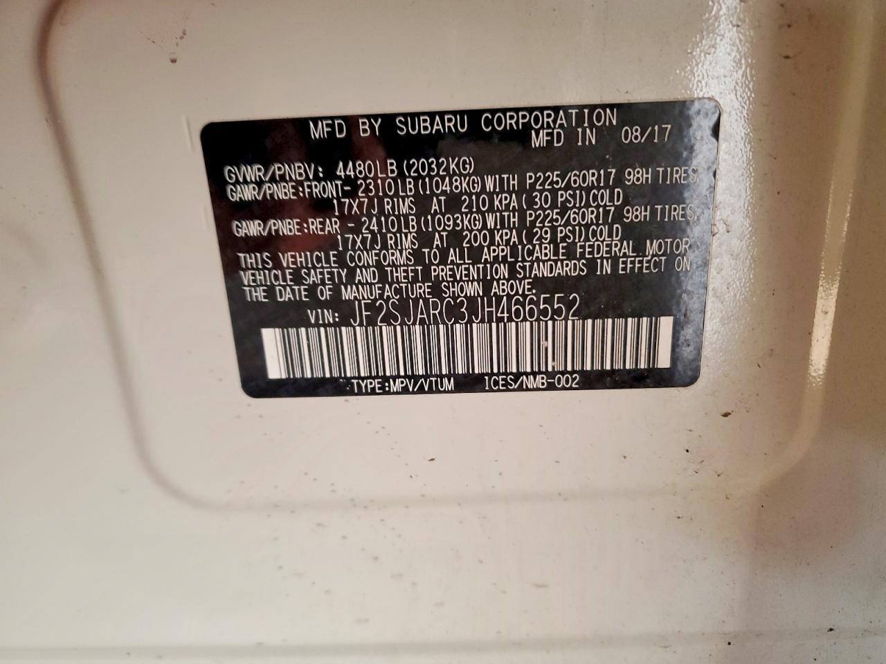 2018 Subaru Forester 2.5i Limited