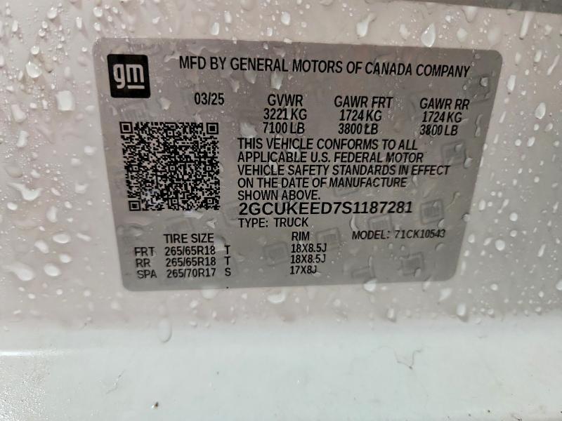 2025 Chevrolet Silverado K1500 rst