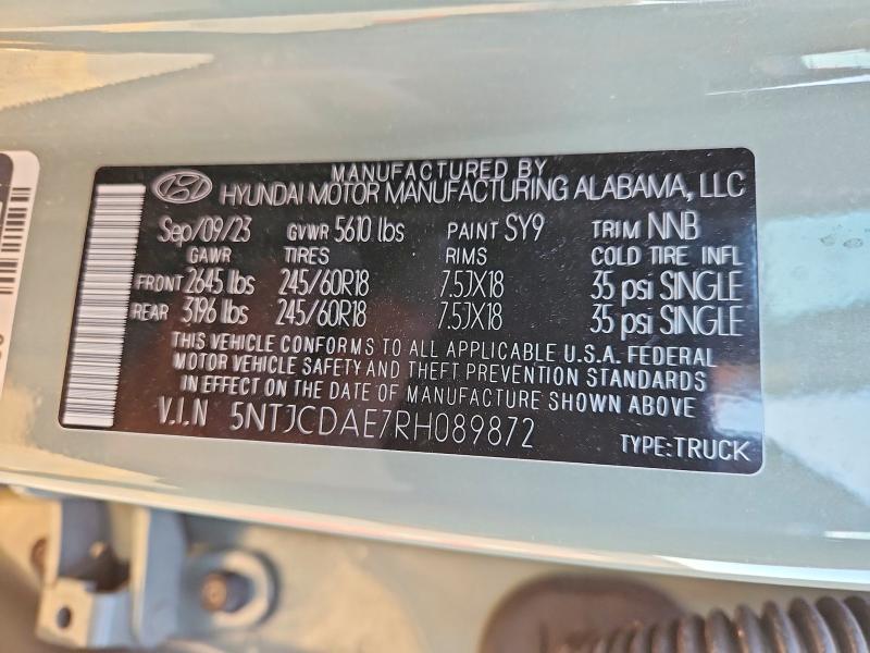 2024 Hyundai Santa Cruz sel
