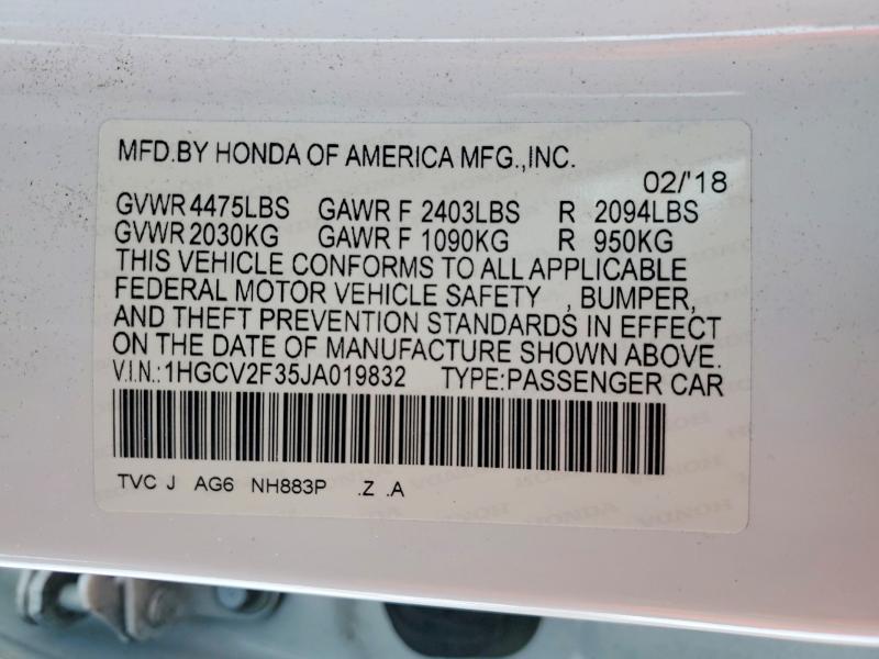 2018 Honda Accord Sport