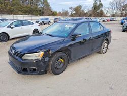 Volkswagen salvage cars for sale: 2012 Volkswagen Jetta se