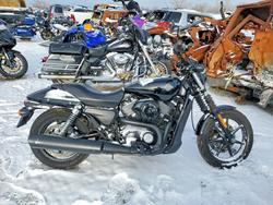 Salvage motorcycles for sale at Chicago Heights, IL auction: 2018 Harley-Davidson XG500