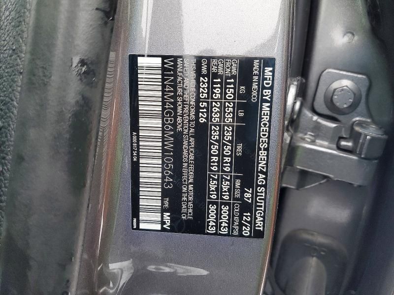 2021 Mercedes-Benz Glb 250