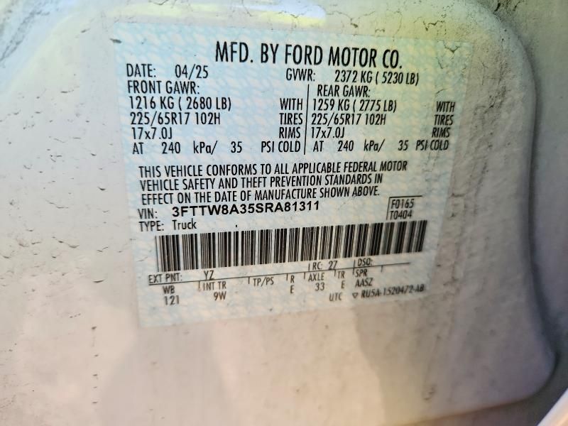 2025 Ford Maverick xl