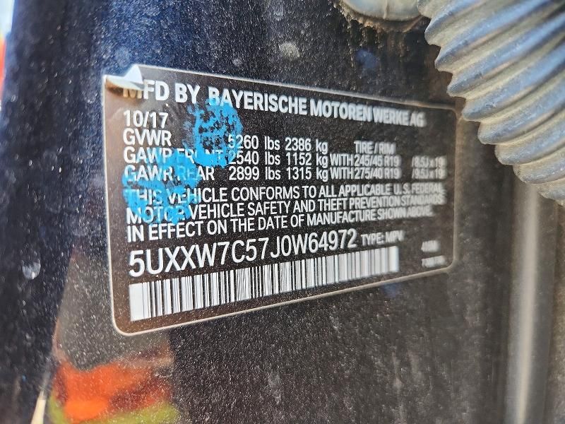 2018 BMW X4 Xdrivem40i