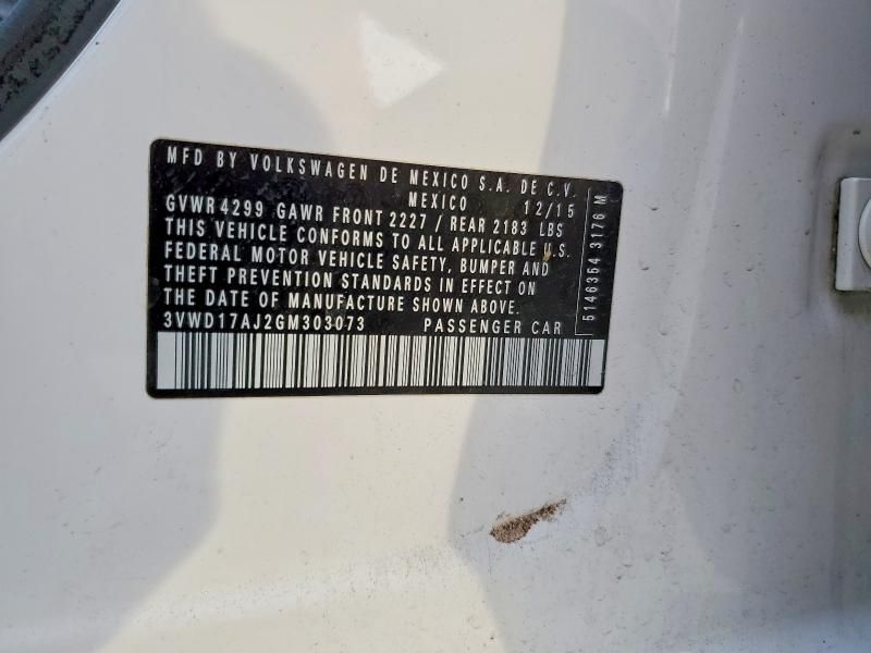 2016 Volkswagen Jetta Sport