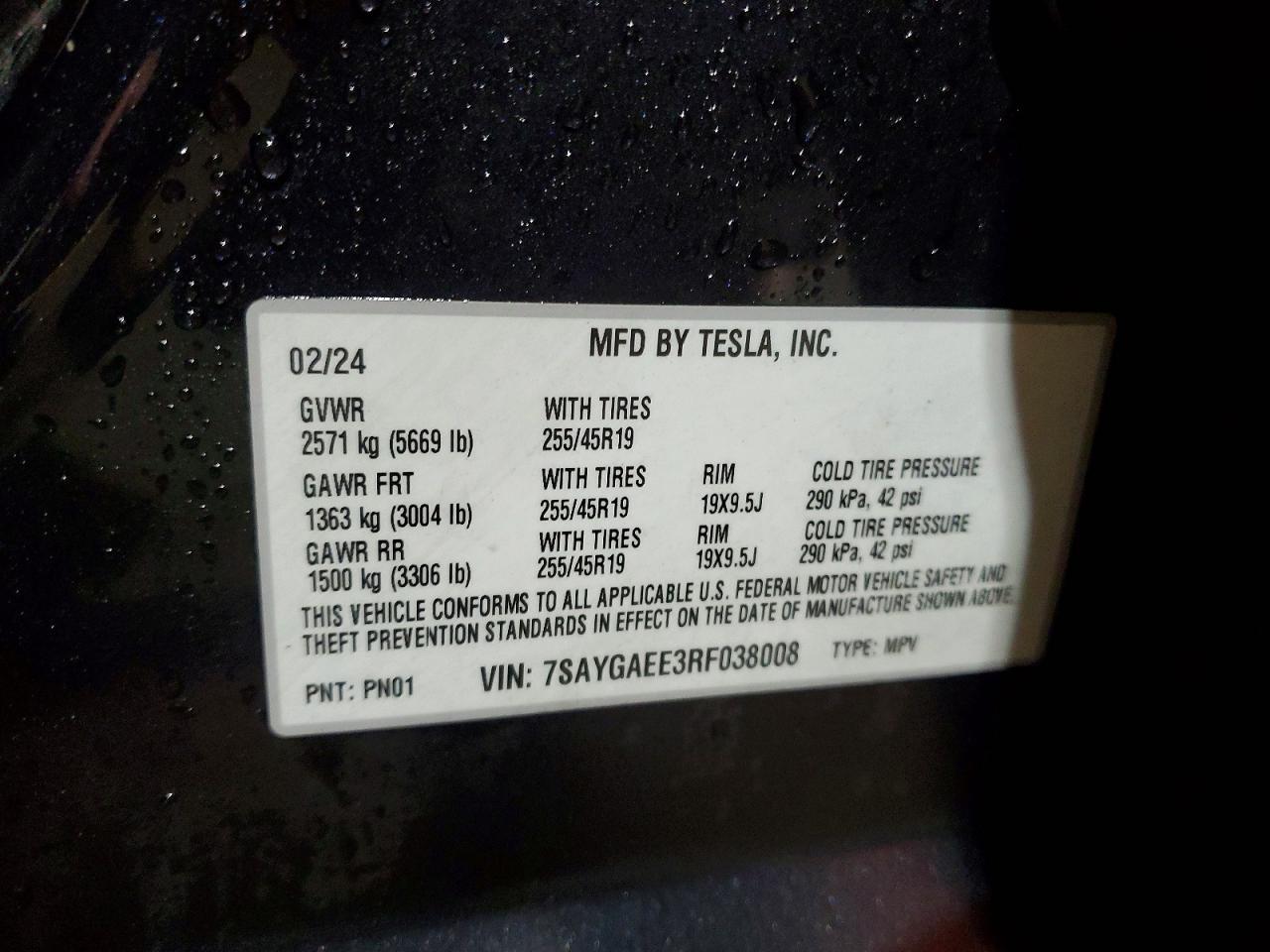 2024 Tesla Model y