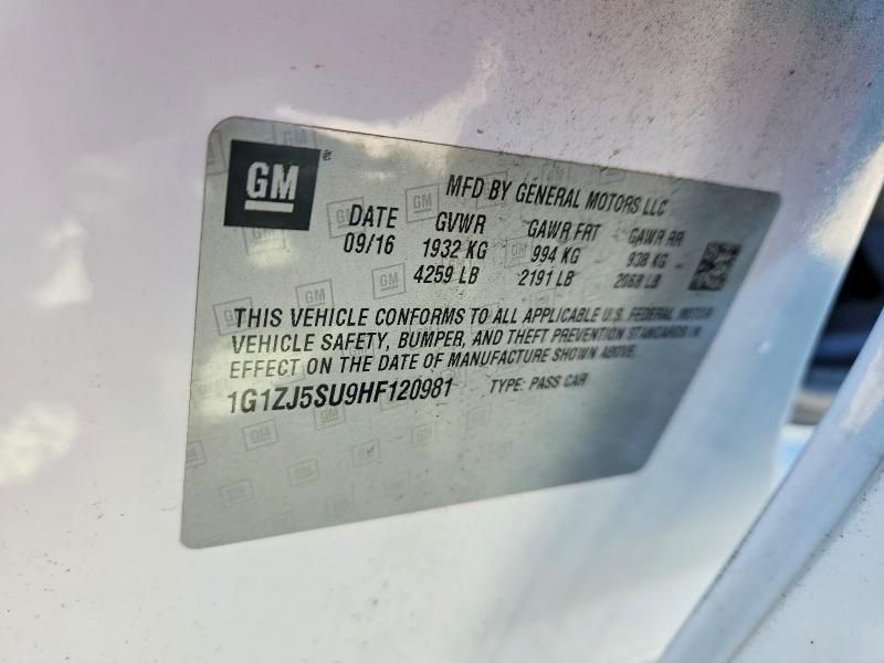 2017 Chevrolet Malibu Hybrid