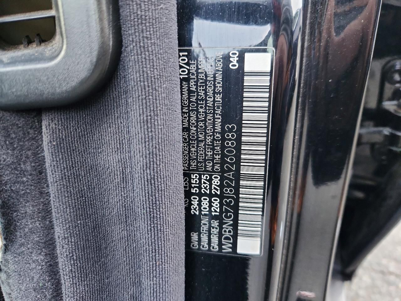 2002 Mercedes-Benz S 55 amg