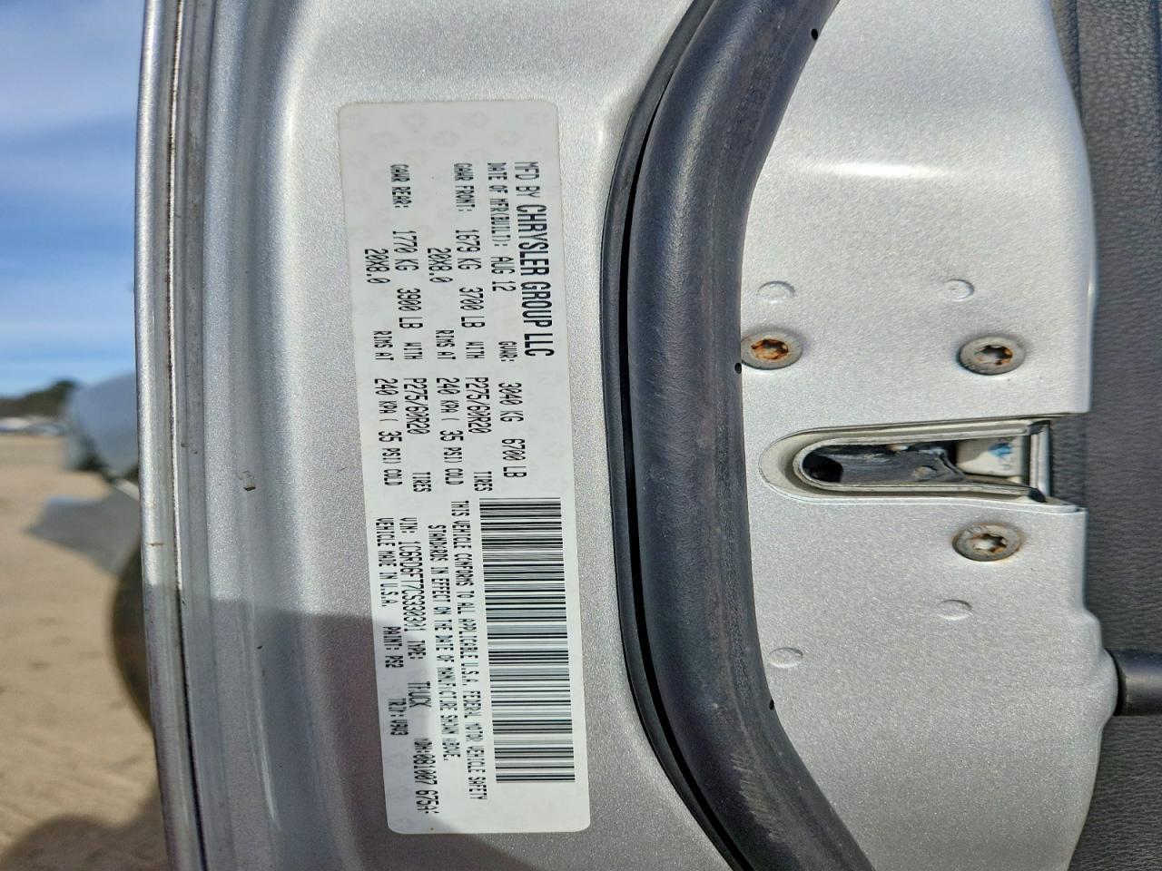 2012 Dodge Ram 1500 st