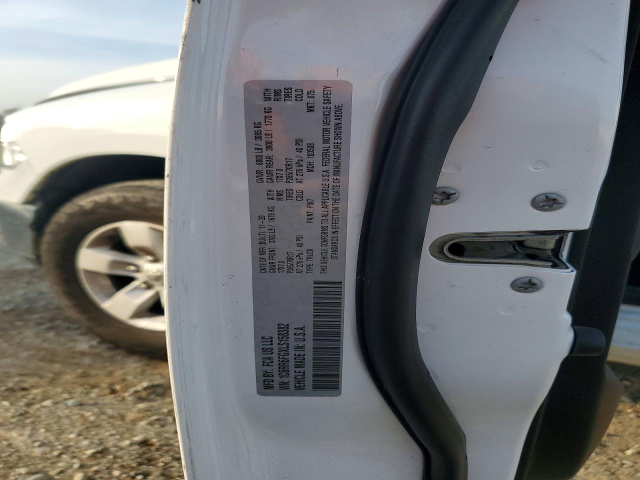 2020 Dodge Ram 1500 Classic Tradesman