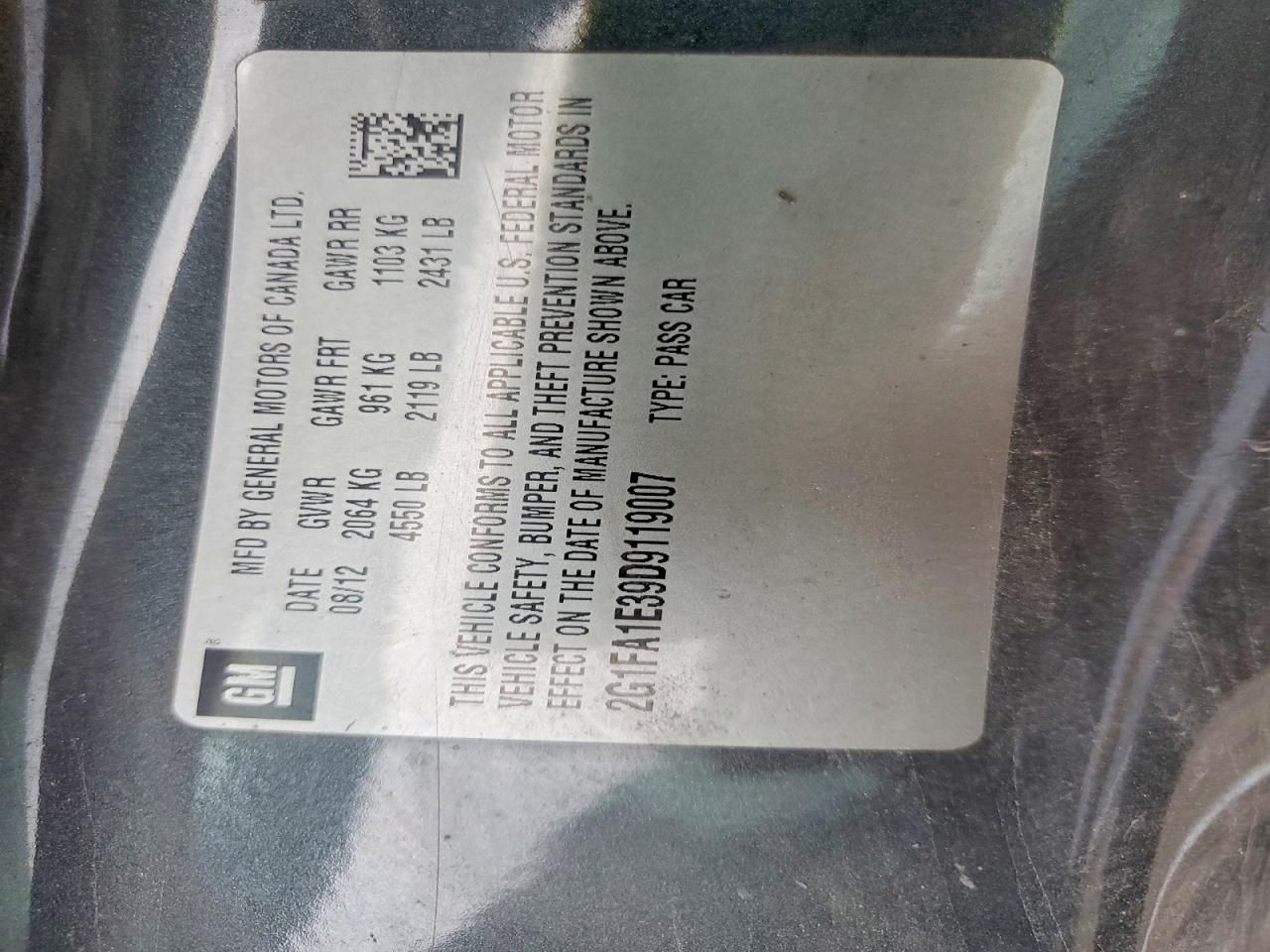 2013 Chevrolet Camaro ls