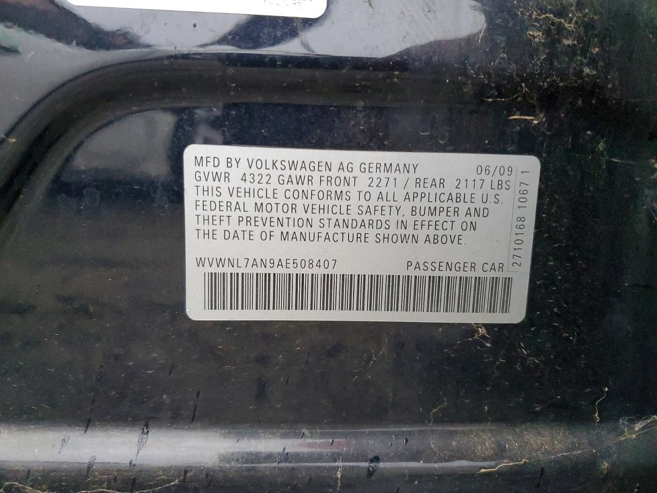 2010 Volkswagen Cc Sport