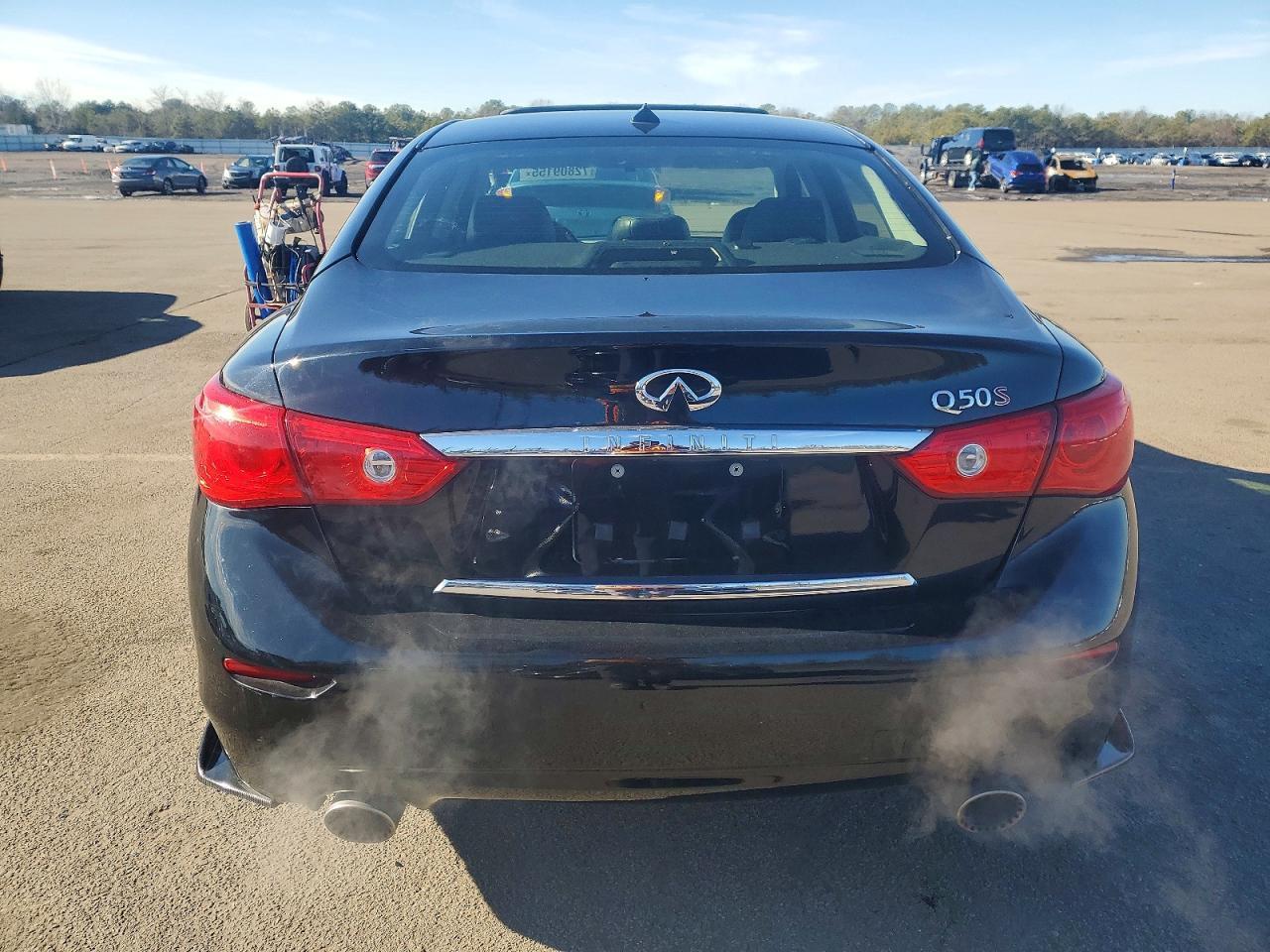 2017 Infiniti Q50 red Sport 400