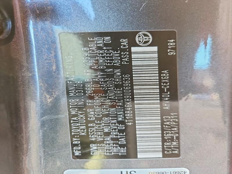 2009 Toyota Camry Base