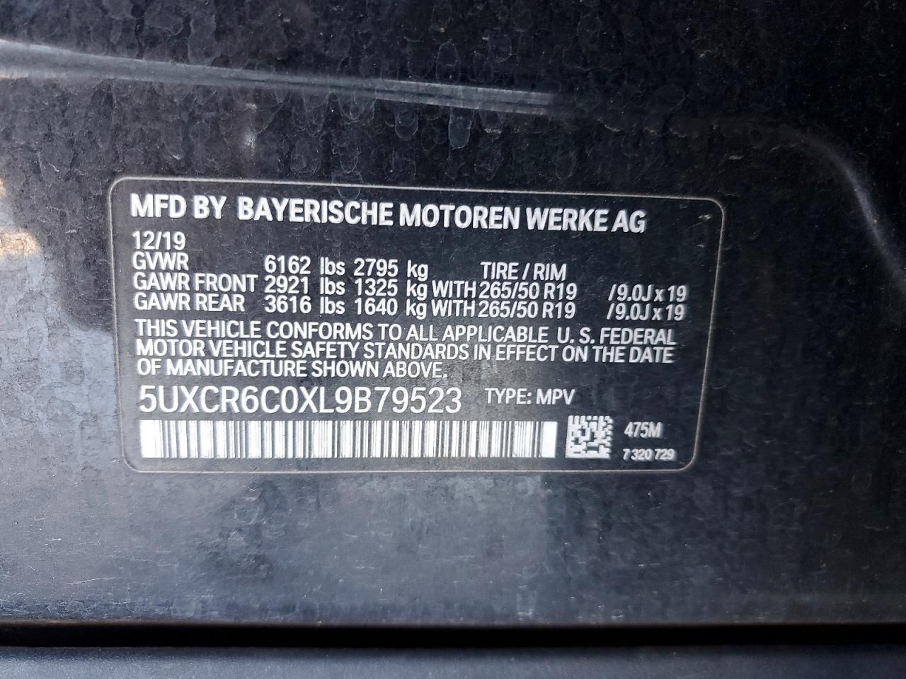 2020 BMW X5 Xdrive40i