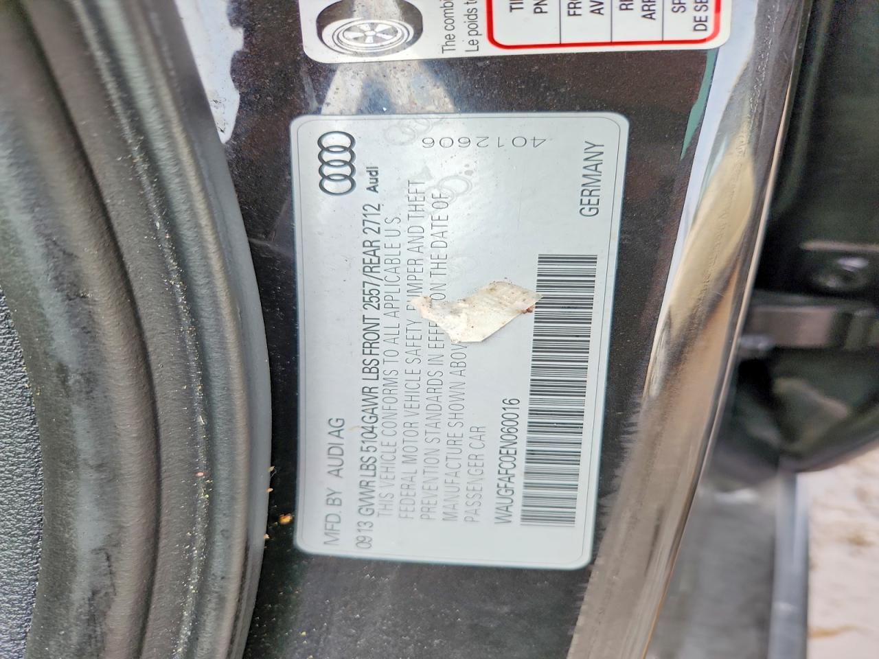 2014 Audi A6 Premium Plus