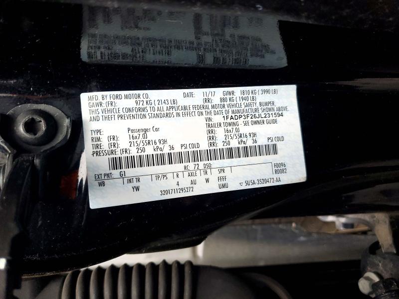 2018 Ford Focus se