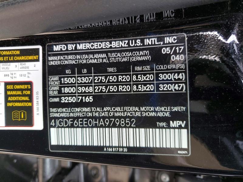 2017 Mercedes-Benz Gls 450 4matic