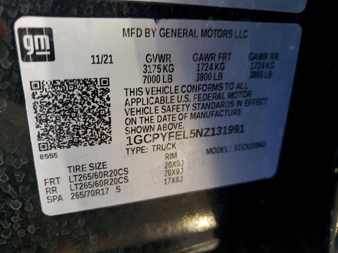 2022 Chevrolet Silverado LTD K1500 LT Trail Boss