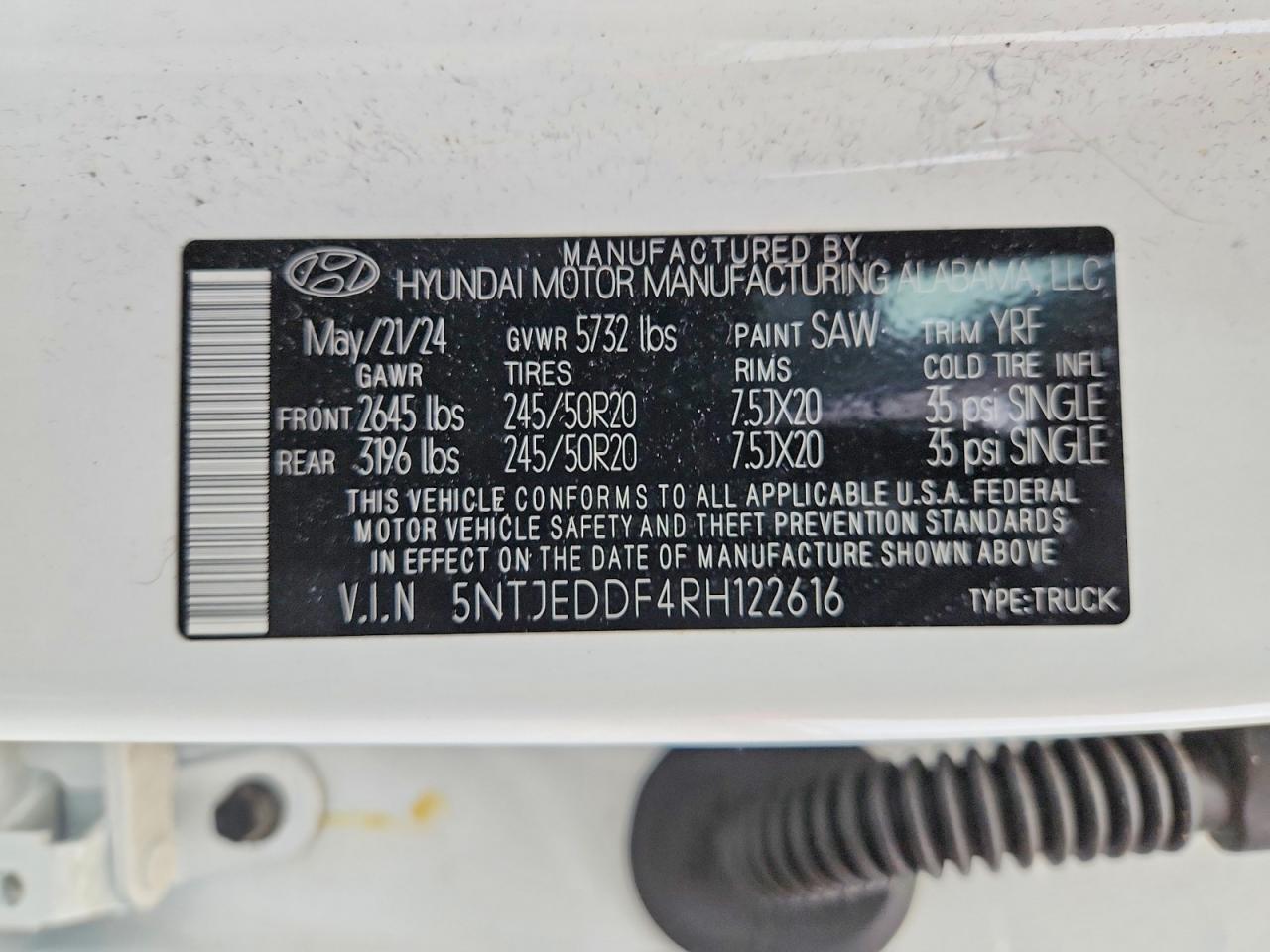 2024 Hyundai Santa Cruz Limited