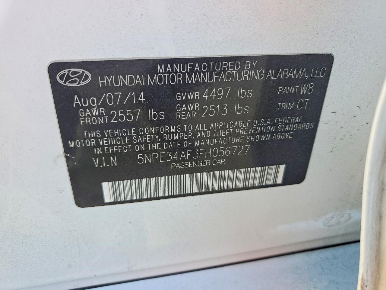 2015 Hyundai Sonata Sport