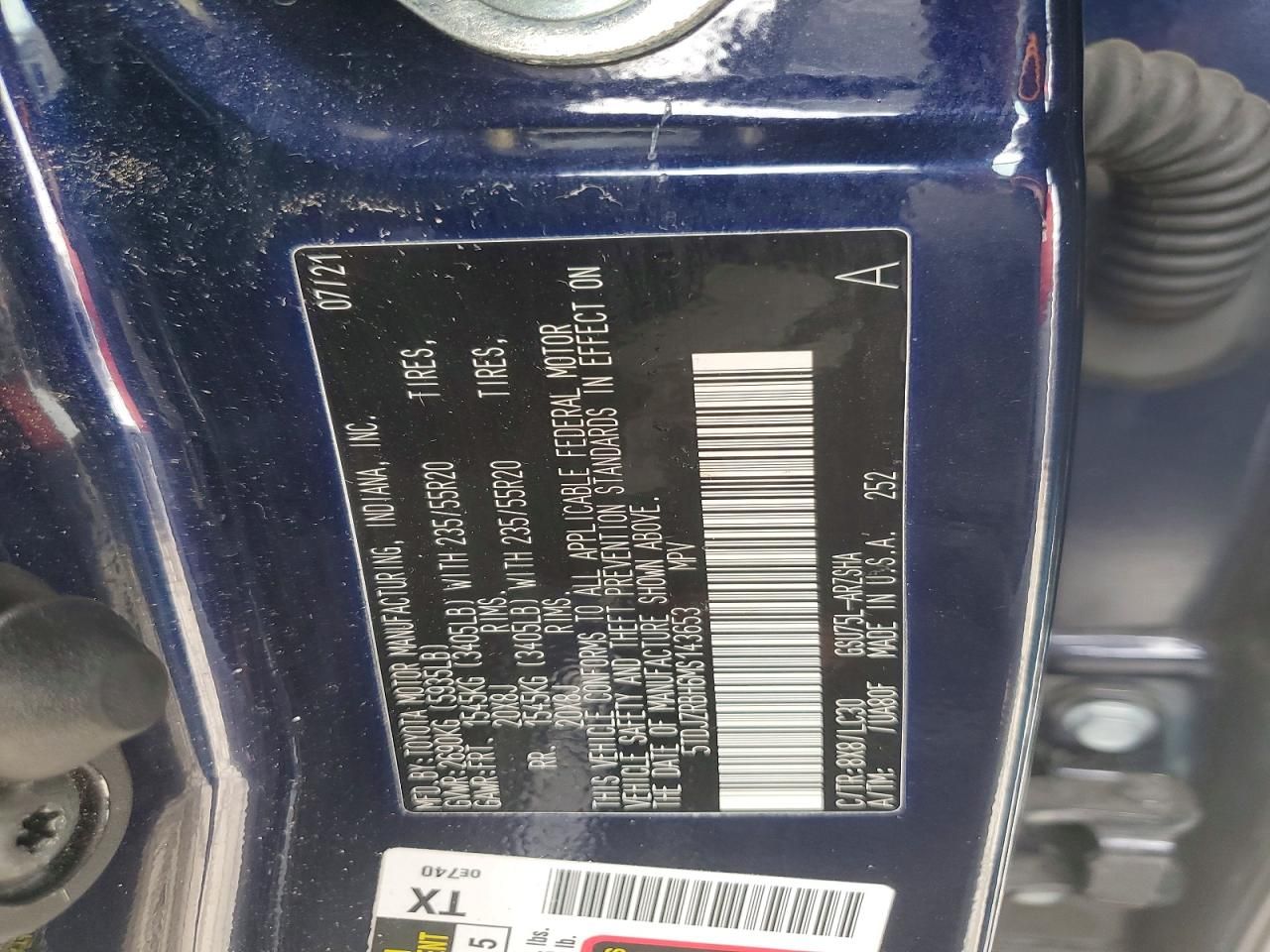 2021 Toyota Highlander xse