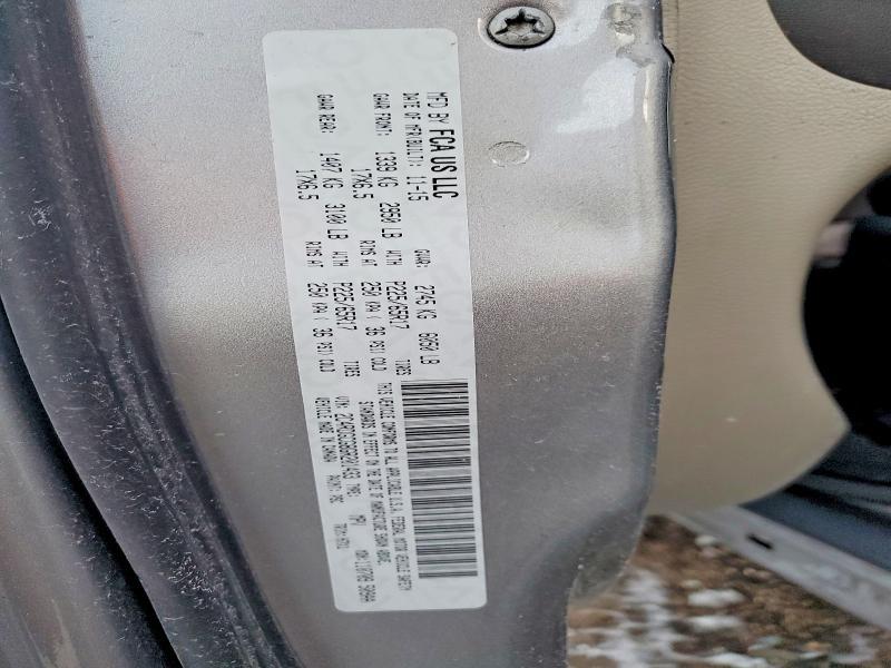 2016 Dodge Grand Caravan sxt