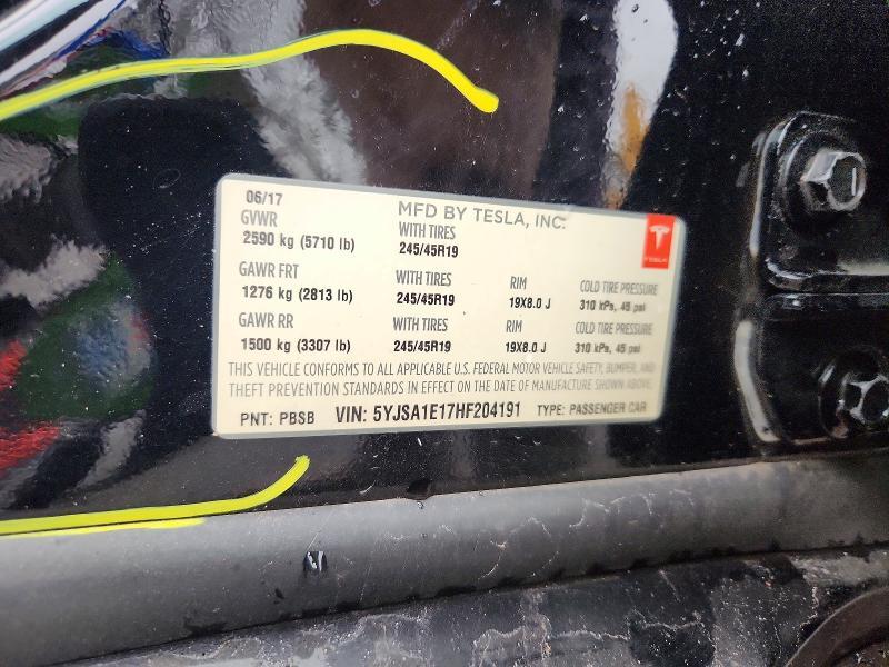 2017 Tesla Model s