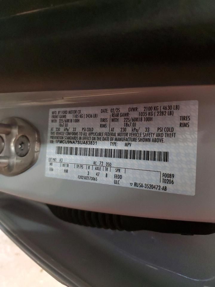 2025 Ford Escape st Line Select