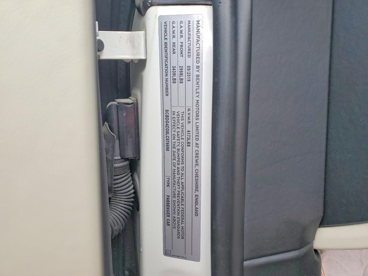 2020 Bentley Continental gt