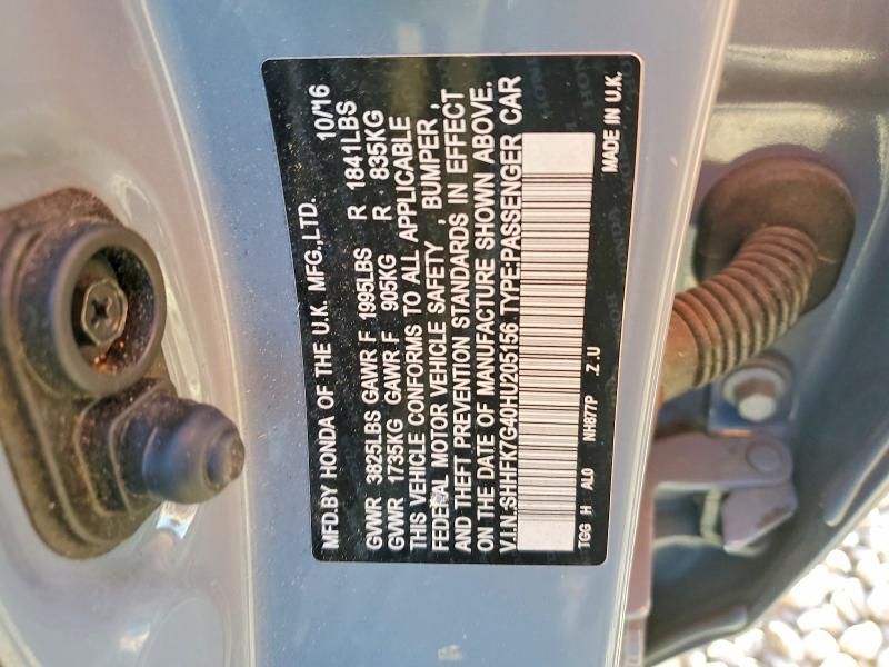 2017 Honda Civic Sport