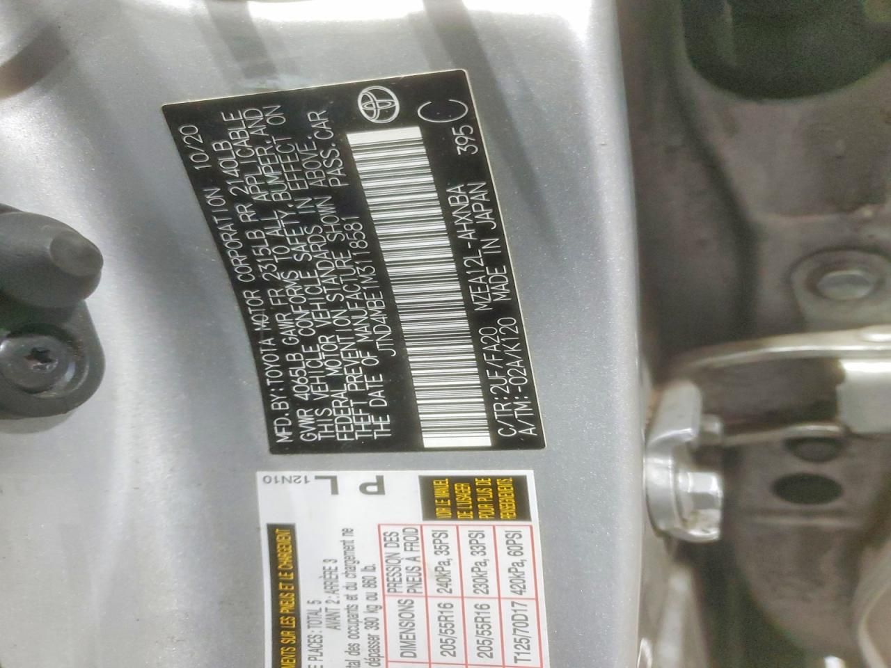 2021 Toyota Corolla se