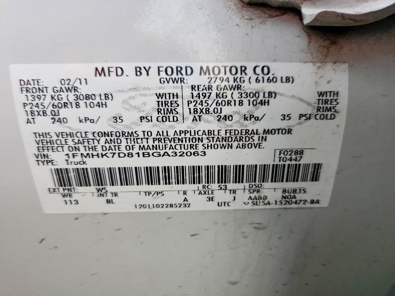 2011 Ford Explorer xlt