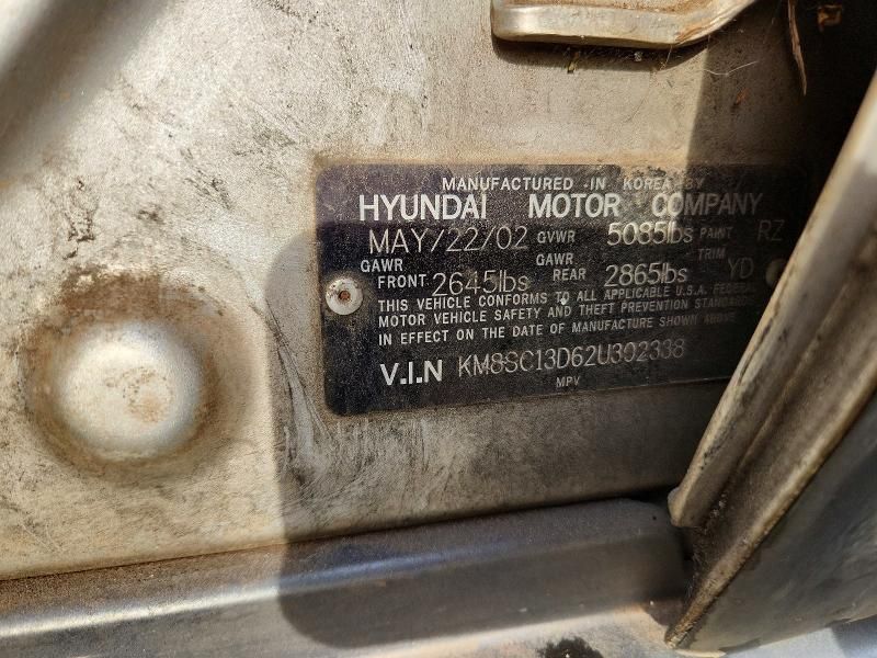 2002 Hyundai Santa fe gls