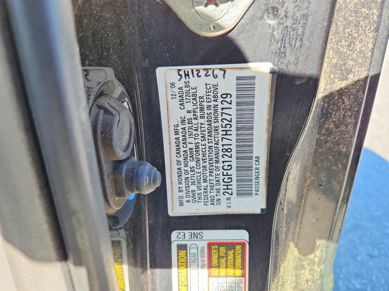 2007 Honda Civic ex