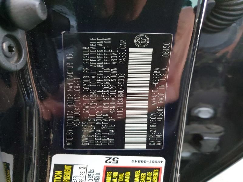 2021 Toyota Camry se