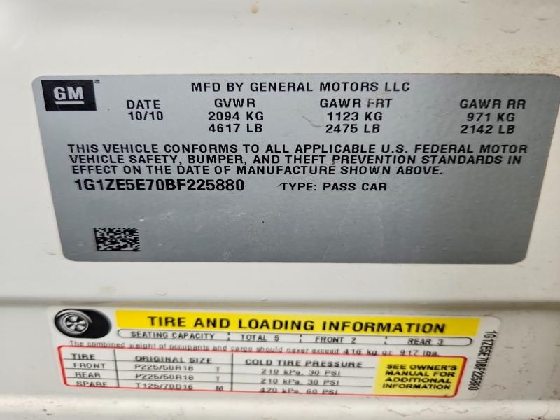 2011 Chevrolet Malibu ltz