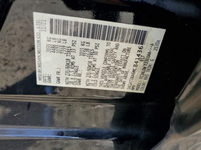 2021 Nissan Rogue sv