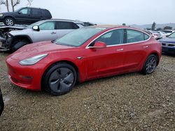 Tesla salvage cars for sale: 2018 Tesla Model 3